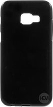 Zwarte Siliconen Gel TPU / Back Cover / hoesje Samsung Galaxy A5 (2017)