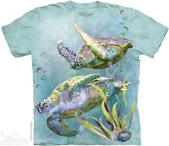 The Mountain T-shirt Sea Turtle Swim T-shirt unisexe Taille M