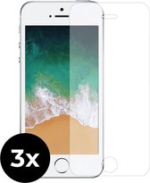 3x Tempered Glass screenprotector -  iPhone 5