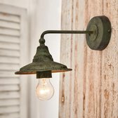 LOBERON Wandlamp Turka antiekgroen