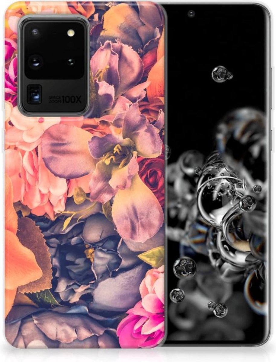 Samsung Galaxy S20 Ultra TPU Case Bosje Bloemen