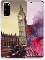 Geschikt voor Samsung Galaxy S20 Siliconen Back Cover Londen