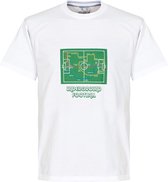 Underground Football T-Shirt - White - L