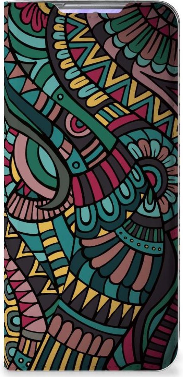 Samsung Galaxy S20 Hoesje met Magneet Aztec