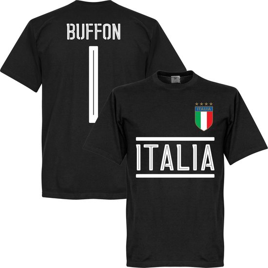 Italië Buffon Team T-Shirt - S