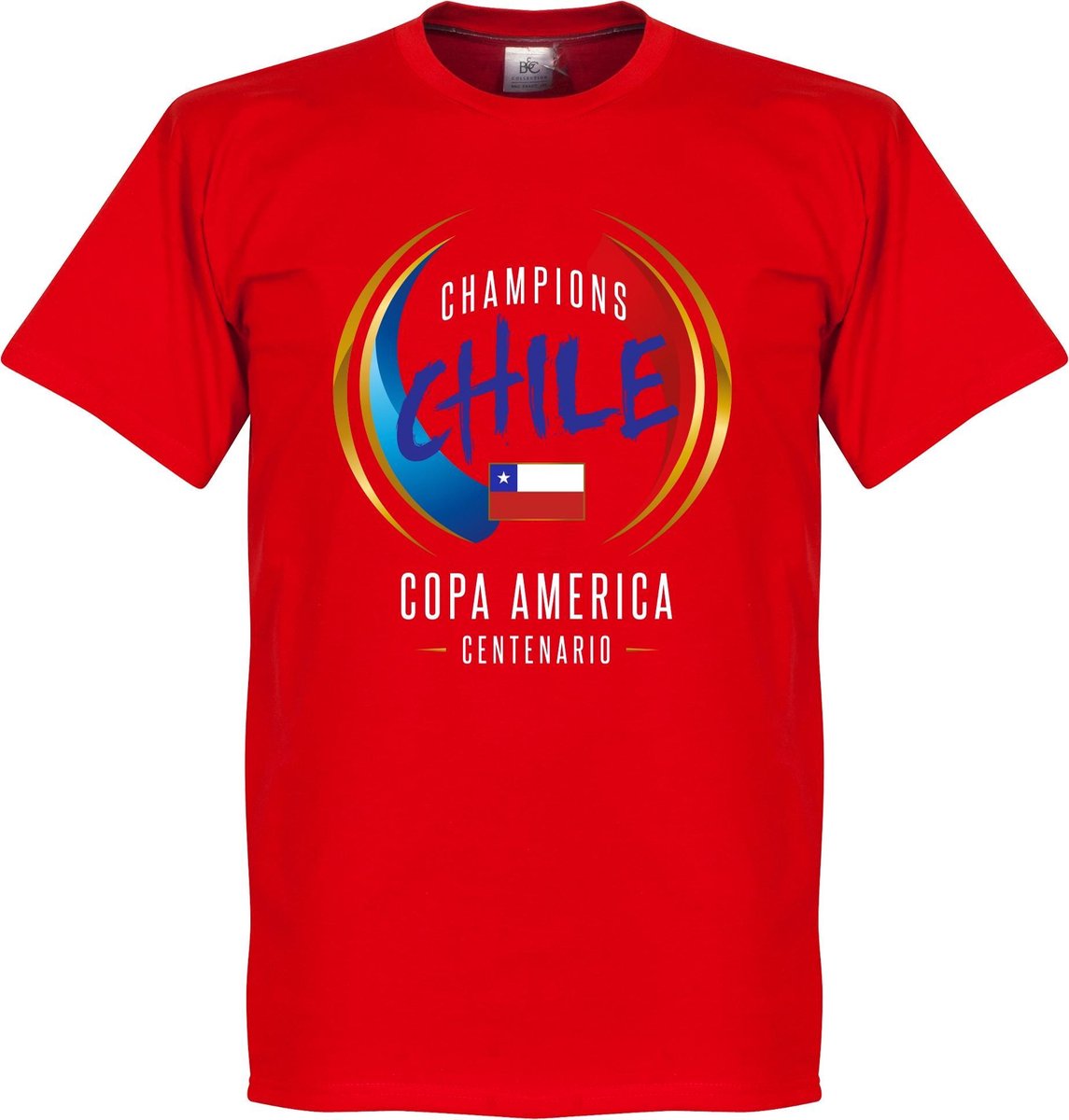 Chili COPA America 2016 Centenario Winners T-Shirt - L