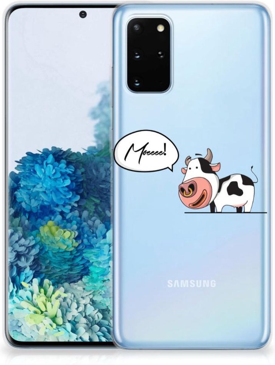 Samsung Galaxy S20 Plus Telefoonhoesje met Naam Cheeky Cow