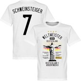 Duitsland Road To Victory Schweinsteiger T-Shirt - S