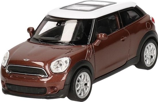 kraam strijd Won Modelauto Mini Cooper S Paceman bruin 11 cm - speelgoed auto schaalmodel |  bol.com