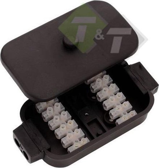 ADI PRO WBXJB207 Waterdichte verdeeldoos, IP65, 190x140x70mm