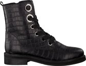 Omoda Pleun Fat 378 Veterboots - Laarzen Met Veters - Dames - Zwart - Maat 36