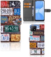 Wallet Book Case OPPO A73 5G GSM Hoesje Kentekenplaten