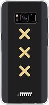 6F hoesje - geschikt voor Samsung Galaxy S8 Plus -  Transparant TPU Case - Ajax Europees Uitshirt 2020-2021 #ffffff