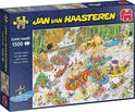 Jan van Haasteren Wild Water Raften puzzel - 1500 stukjes