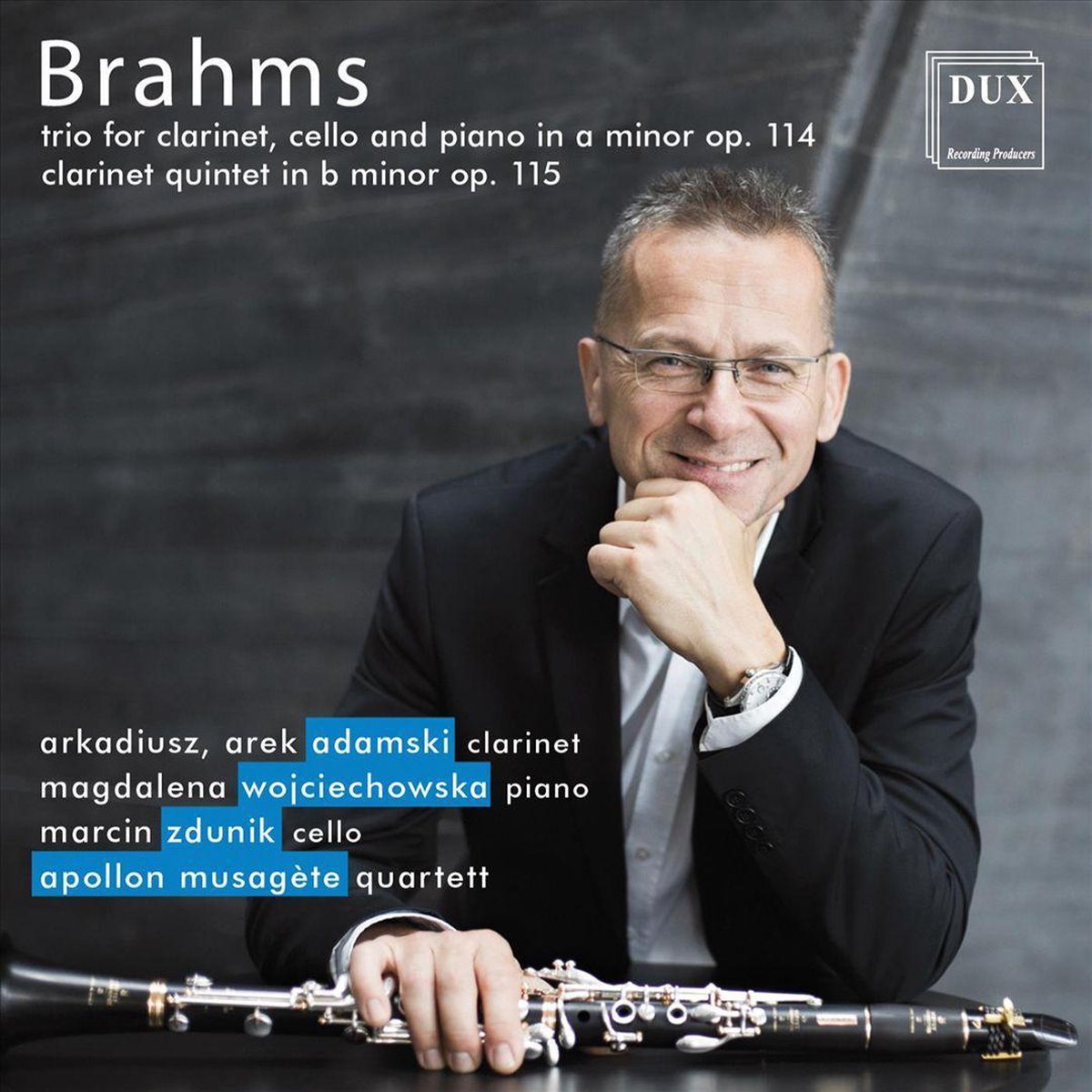 Arkadiusz Adamski - Brahms Clarinet Works