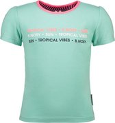 B-Nosy Meisjes t-shirts & polos B-Nosy Girls straight t-shirt with artwork space blue 104
