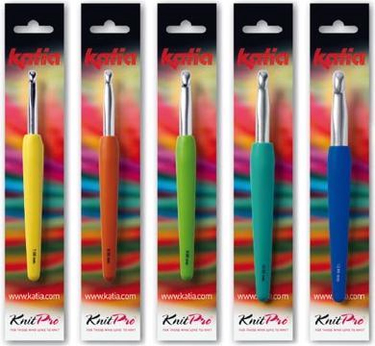 KnitPro Waves 2.0 Softgrip - 2,25 mm - Aluminium Haaknaald