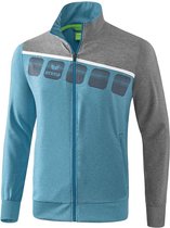 Erima 5-C Presentatiejack - Jassen  - blauw licht - 2XL