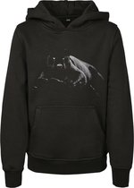 Urban Classics Kinder hoodie/trui -Kids 146- Puma Pose Zwart