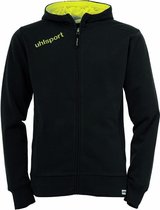 Uhlsport Essential Hood Jacket Zwart-Mais Geel Maat XXS