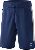 Erima Squad Trainings Short New-Navy-Grijs Maat L