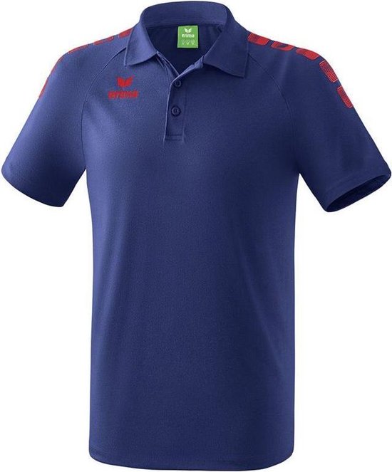 Erima Essential 5-C Polo New Navy-Rood Maat 3XL