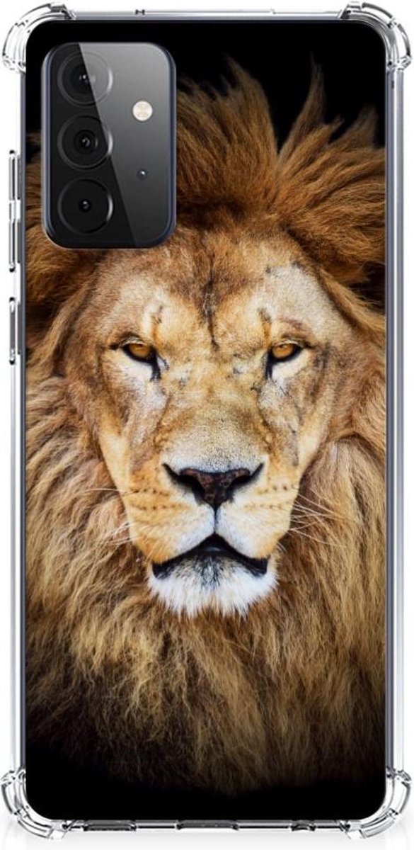 Samsung Galaxy A72 4G/5G Case Anti-shock Leeuw