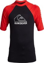 Quiksilver - UV-zwemshirt voor tieners - On Tour - Vuurrood - maat 176cm