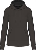 Sweatshirt Dames XS 85% Katoen, 15% Polyester Black