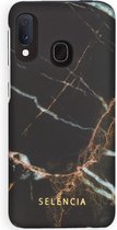 Selencia Maya Fashion Backcover Samsung Galaxy A20e hoesje - Marble Black