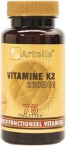 Artelle Vitamine K2 200mcg Tabletten 75tabletten