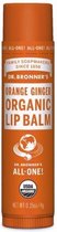 Dr. Bronner's Lippenbalsem Orange Ginger Organic Lip Balm