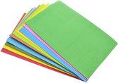 Foam vellen - Foam - 10 stuks - Foam Vellen Voordeelpakket - Hobby papier - Knutsel papier - Gekleurd papier