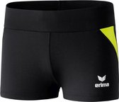 Erima Hotpants Zwart-Neon Geel Maat 38