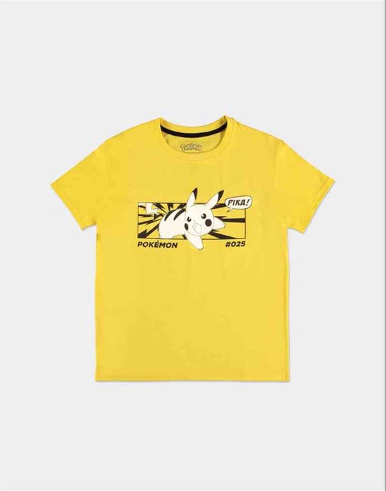 Pokémon - Pika Dames T-shirt - XL - Geel