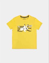 Pokémon - Pika - T-shirt à manches courtes pour femmes - L