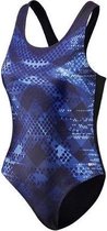 Beco Badpak Dames B/c-cup Polyamide/elastaan Blauw/zwart Mt 44