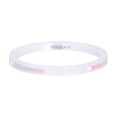 Ceramic pink shell - iXXXi - Vulring 2 mm 19 / Wit