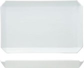 Edge Wit Dinerbord - Plat - 30.5x19.5xh2.8xcm