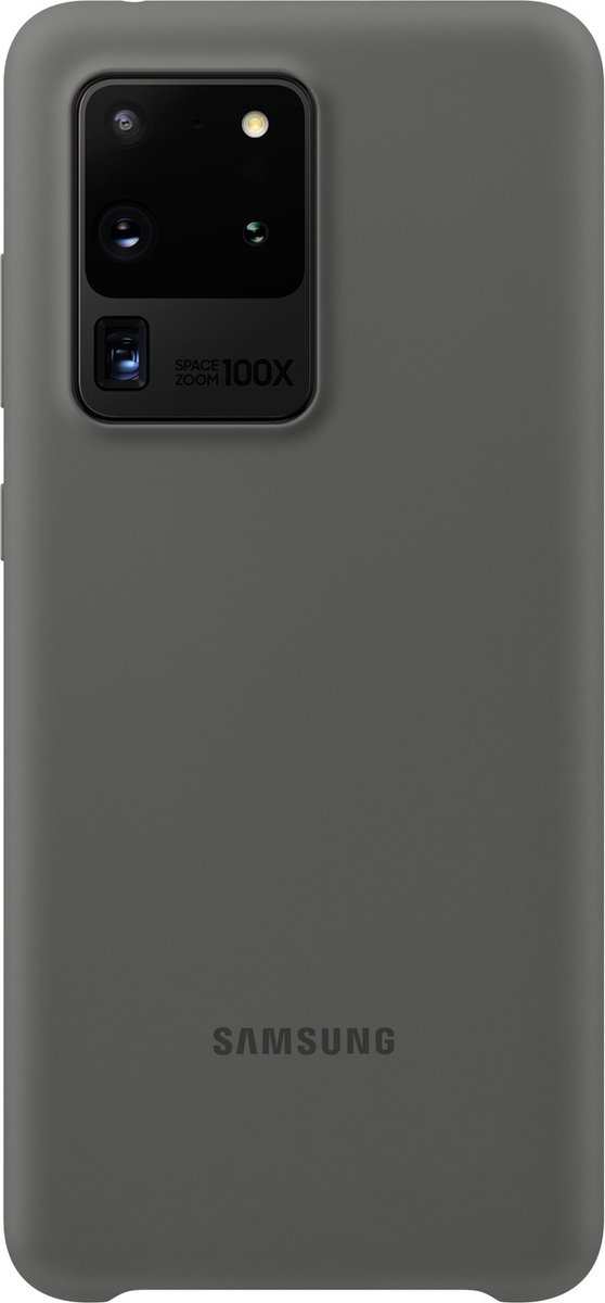 Samsung Silicone Hoesje - Samsung Galaxy S20 Ultra - Grijs