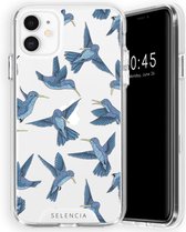 Selencia Zarya Fashion Extra Beschermende Backcover iPhone 11 hoesje - Birds