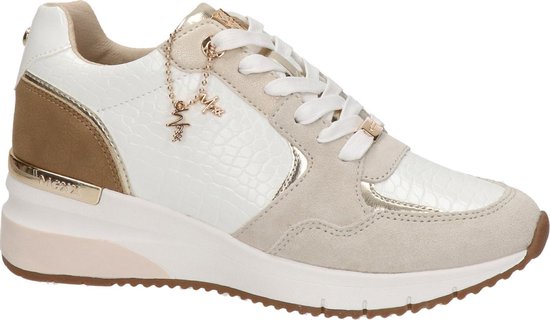 Mexx Gena dames sneaker - Wit - Maat 39 | bol.com