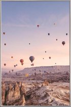JUNIQE - Poster met kunststof lijst Exploring the Sky -30x45