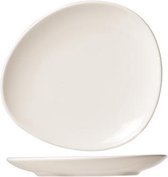 Gourmet Lys Dinerbordje - Ondertas - Broodbordje - Ei-Vormig - Ø 15cm