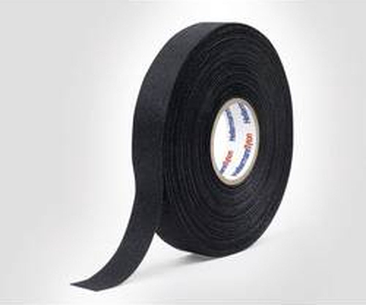 HellermannTyton HTAPE-PROTECT300-PET-BK 712-10001 Isolatietape (l x b) 25 m x 19 mm 1 stuk(s)