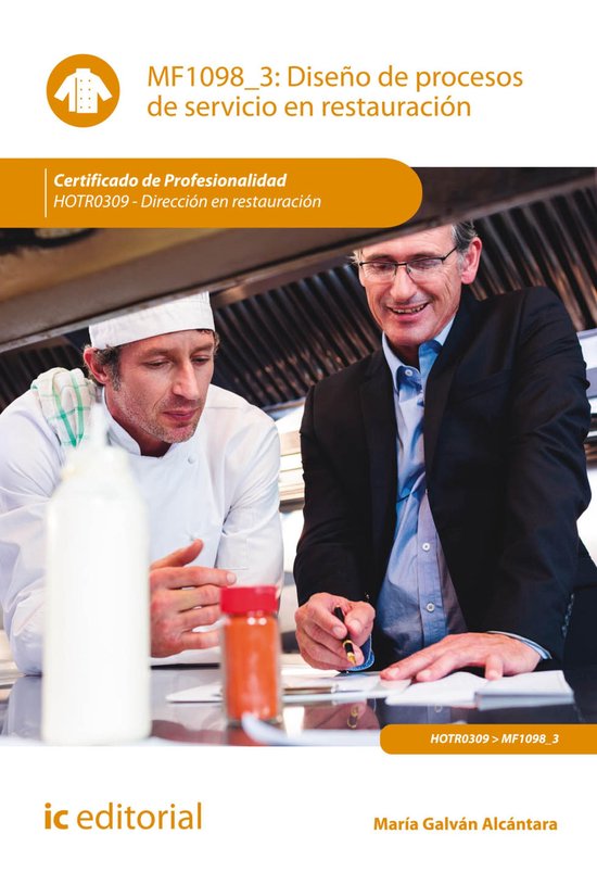 Diseño de procesos de servicio en restauración. HOTR0309 - cover