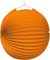Amscan Lampion 25 Cm Papier/metaal Oranje