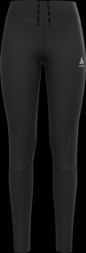 Odlo Zeroweight Warm Tight Dames - Sportbroeken - zwart/zwart - Vrouwen