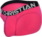 Andrew Christian Happy Brief w/ Almost Naked Roze - MAAT L - Heren Ondergoed - Slip voor Man - Mannen Slip