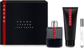 Prada Luna Rosa Carbon Eau De Toilette 100ml + Gel De Bau00d1o 100ml + Neceser 1u